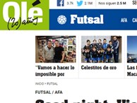 Báo thể thao hàng đầu Argentina ca ngợi ĐT futsal Việt Nam
